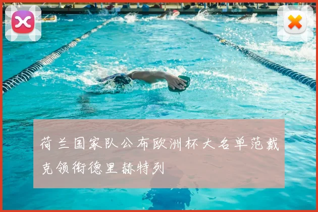 荷兰国家队公布欧洲杯大名单范戴克领衔德里赫特列